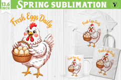 Funny farm sublimation | Cute Farm Animals clipart Product Image 1