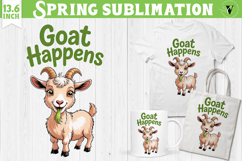 Funny farm sublimation | Cute Farm Animals clipart Product Image 1