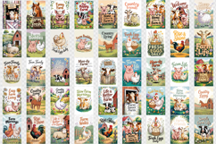Funny Farm Garden flag bundle | Funny animals Yard Flag Product Image 2