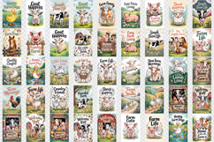 Funny Farm Garden flag bundle | Funny animals Yard Flag Product Image 4