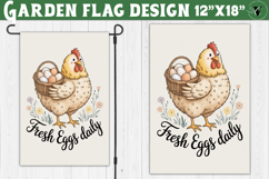 Funny Farm Garden flag | Funny animals Yard Flag Product Image 1