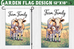 Funny Farm Garden flag | Funny animals Yard Flag Product Image 1