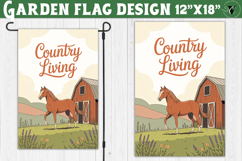 Funny Farm Garden flag | Funny animals Yard Flag Product Image 1