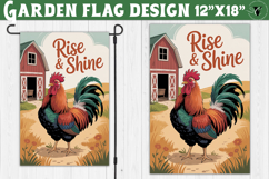 Funny Farm Garden flag | Funny animals Yard Flag Product Image 1