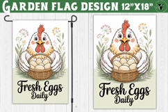 Funny Farm Garden flag | Funny animals Yard Flag Product Image 1