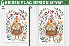 Funny Farm Garden flag | Funny animals Yard Flag Product Image 1