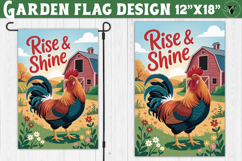 Funny Farm Garden flag | Funny animals Yard Flag Product Image 1