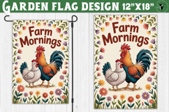 Funny Farm Garden flag | Funny animals Yard Flag Product Image 1