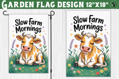 Funny Farm Garden flag | Funny animals Yard Flag Product Image 1