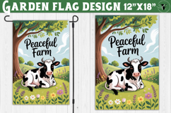 Funny Farm Garden flag | Funny animals Yard Flag Product Image 1