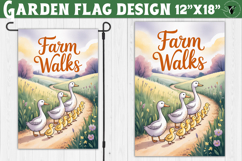 Funny Farm Garden flag | Funny animals Yard Flag Product Image 1