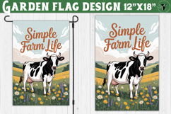 Funny Farm Garden flag | Funny animals Yard Flag Product Image 1