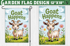 Funny Farm Garden flag | Funny animals Yard Flag Product Image 1