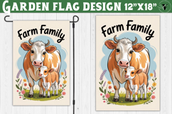Funny Farm Garden flag | Funny animals Yard Flag Product Image 1