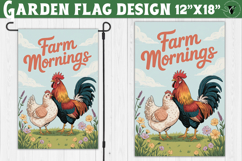 Funny Farm Garden flag | Funny animals Yard Flag Product Image 1