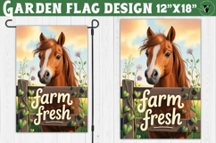 Funny Farm Garden flag | Funny animals Yard Flag Product Image 1