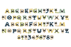 Funny Father Too Color Font Product Image 3