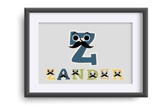 Funny Father Too Color Font Product Image 5