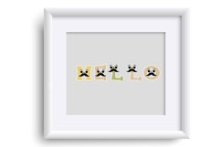 Funny Father Too Color Font Product Image 6