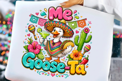 Funny Fiesta Goose PNG ,Me Goose -Ta PNG Product Image 6