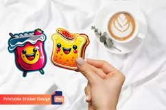 Funny Food Sticker, Sarcastic Food Sticker, Food Sticker Product Image 1