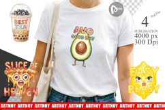 Foodie Mom Puns Sublimation Product Image 1