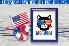 Meowica SVG - 4th Of July Shirt SVG | Patriotic SVG Product Image 2