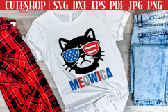 Meowica SVG - 4th Of July Shirt SVG | Patriotic SVG Product Image 1