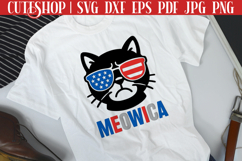 Meowica SVG - 4th Of July Shirt SVG | Patriotic SVG Product Image 3