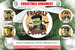 Ornament Halloween Frankenstein Coffee Product Image 1