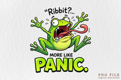 Funny Frog Sublimation PNG Product Image 1