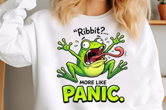 Funny Frog Sublimation PNG Product Image 2
