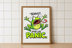 Funny Frog Sublimation PNG Product Image 5