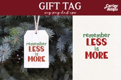 Funny Gift Tag SVG