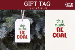 Funny Gift Tag SVG
