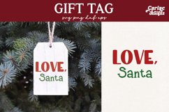 Funny Gift Tag SVG