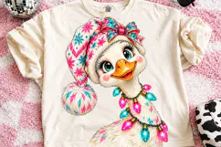 Funny Goose Christmas PNG, Christmas PNG Product Image 2