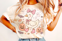 Cute Halloween Goose PNG, Spooky Goose PNG, Silly Goose PNG Product Image 2