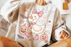 Cute Halloween Goose PNG, Spooky Goose PNG, Silly Goose PNG Product Image 3
