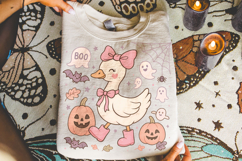 Cute Halloween Goose PNG, Spooky Goose PNG, Silly Goose PNG Product Image 4