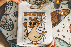 Honk Or Treat PNG, Halloween Goose PNG, Funny Goose PNG Product Image 4