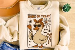 Honk Or Treat PNG, Halloween Goose PNG, Funny Goose PNG Product Image 5
