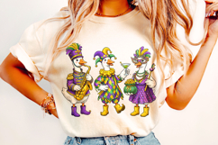 Funny Mardi Gras Goose PNG, Fleur De Lis PNG, Fat Tuesday Product Image 2
