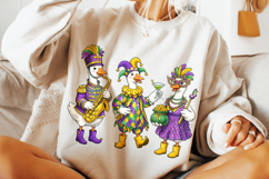 Funny Mardi Gras Goose PNG, Fleur De Lis PNG, Fat Tuesday Product Image 3