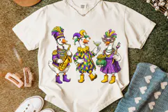 Funny Mardi Gras Goose PNG, Fleur De Lis PNG, Fat Tuesday Product Image 5