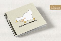 Funny Goose Meme Quotes Sublimation 11 Product Image 2