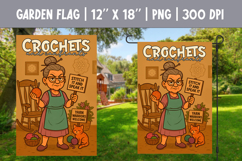 Sassy Garden Gals | Funny Grandma Garden Flag Sublimation Product Image 1