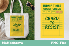 Funny Guest Check Food Puns | Retro Diner PNG Pack Product Image 7