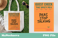 Funny Guest Check Food Puns | Retro Diner PNG Pack Product Image 12