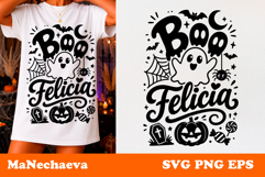 Funny Halloween Quote SVG | Boo Felicia Product Image 1
